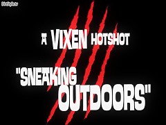 Sneaking outdoor Vixen artofzoo