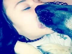 Dog Kissing