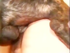 Mother, Daughter fuck and suck same dog